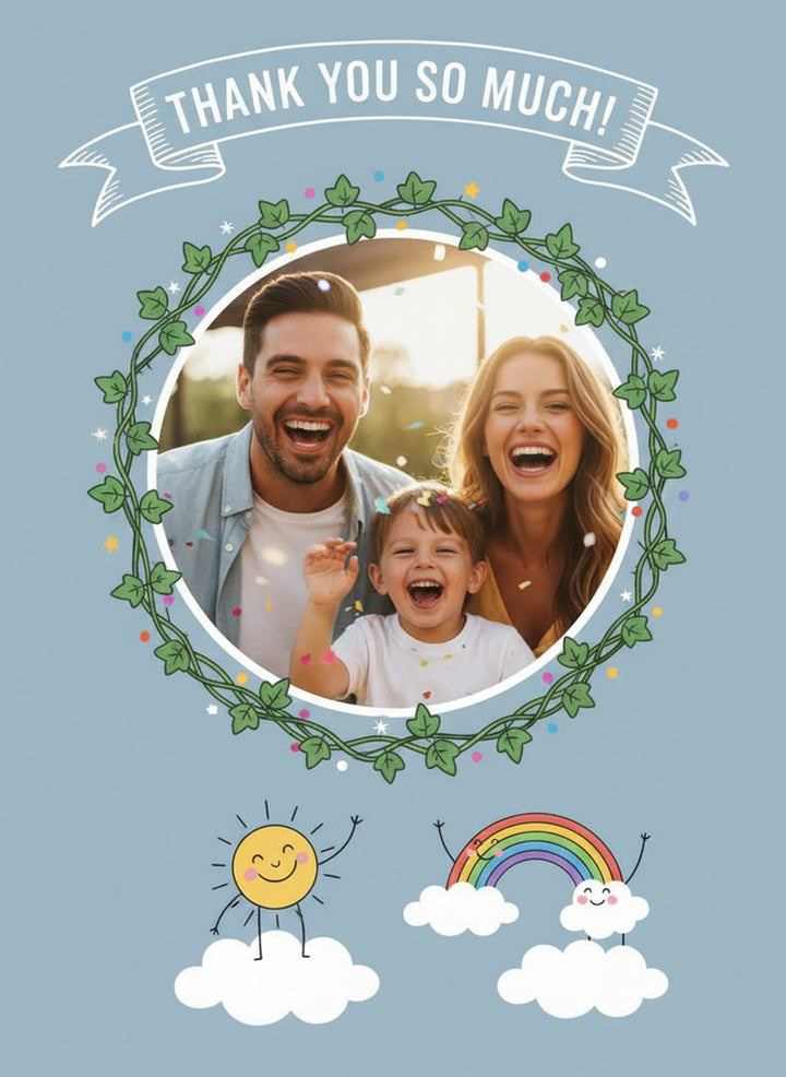 Cherished Moments Thanked - Custom Card