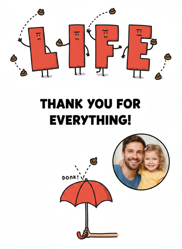 Forever Grateful For - Custom Card