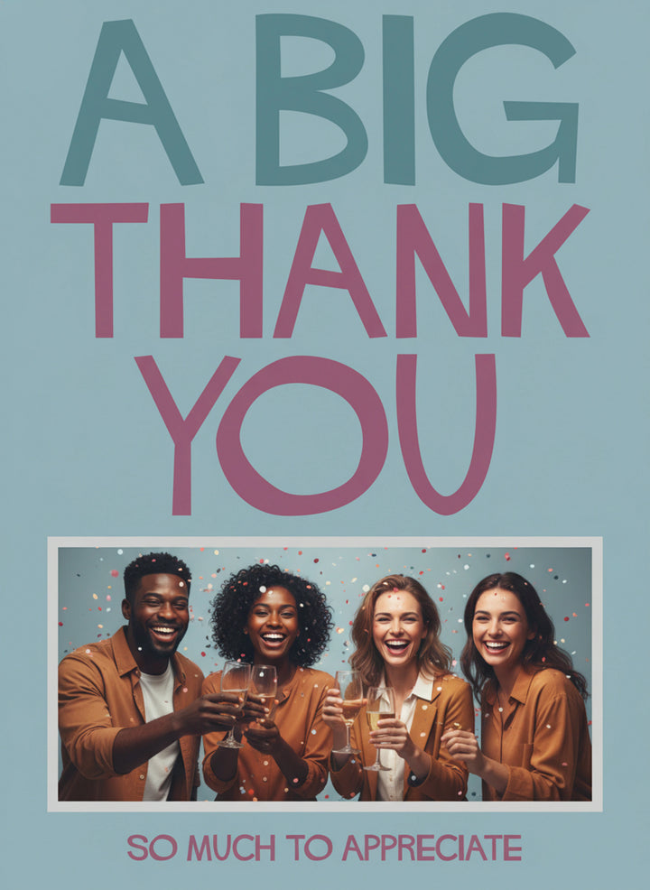 A Thousand Thanks - Custom Card