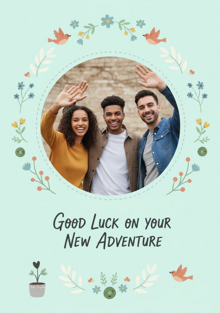 Step Into Tomorrow - Custom Card