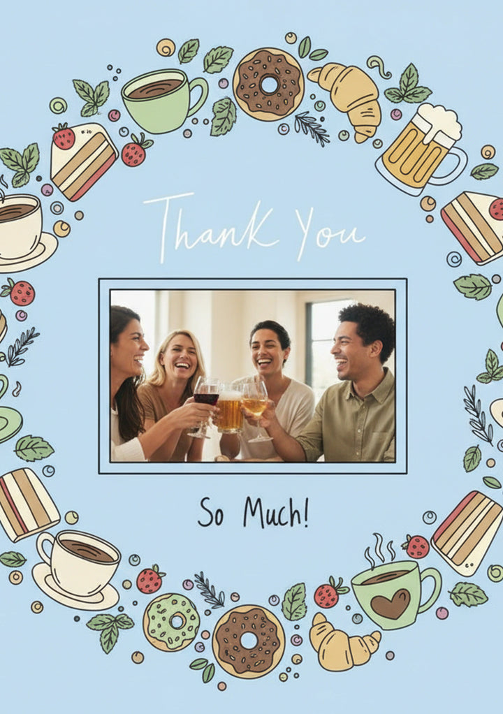 Thanks You So - Custom Card