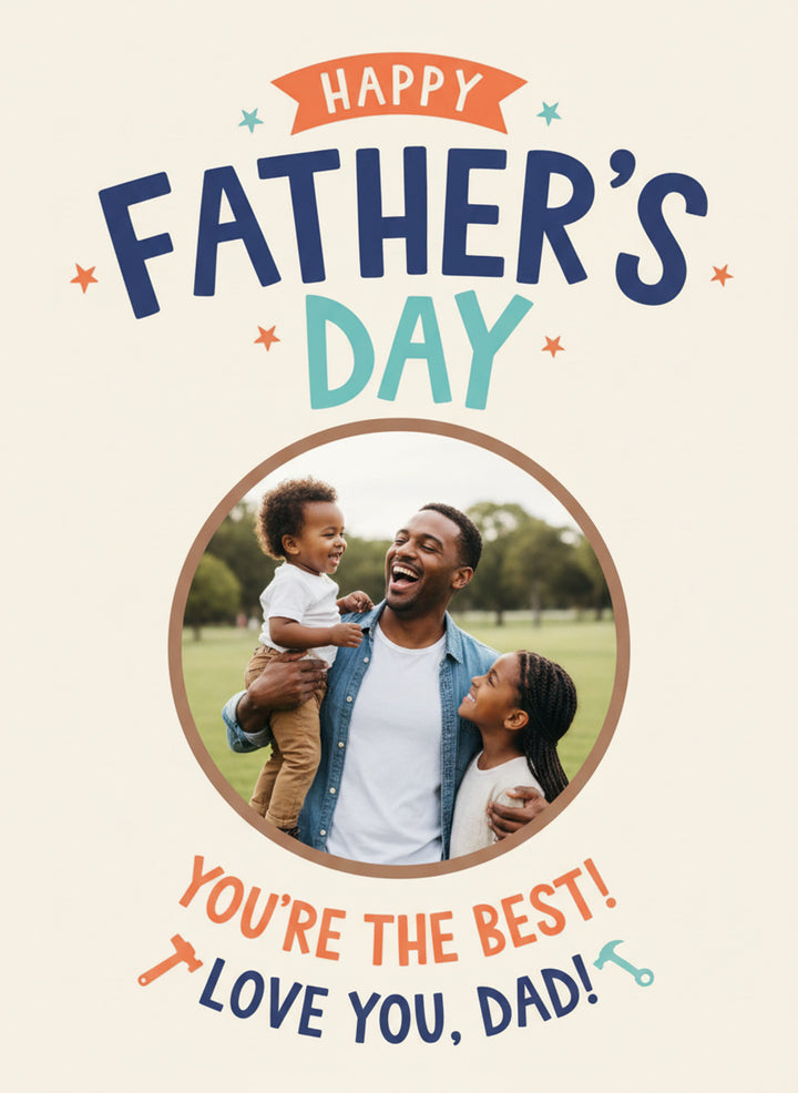 Incredible Dad Vibes - Custom Card